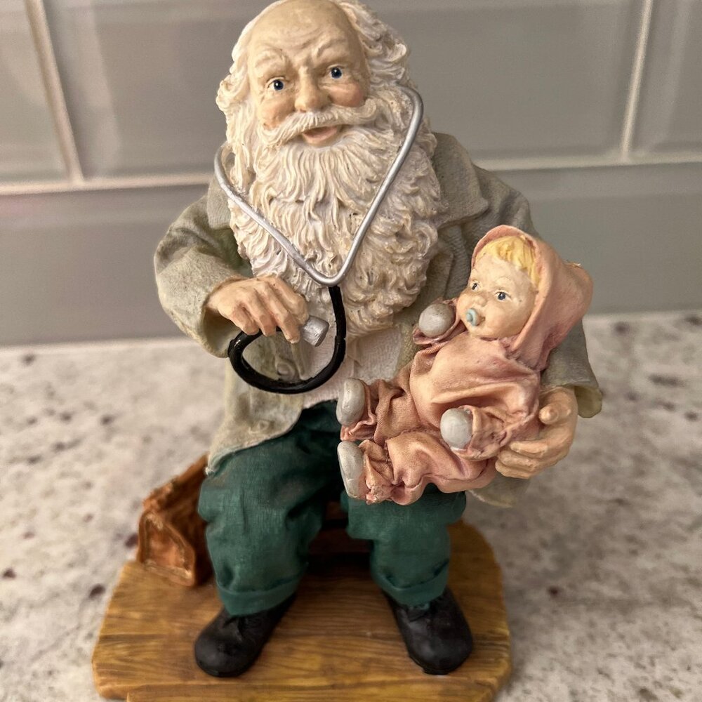 Holiday Santa Figurine